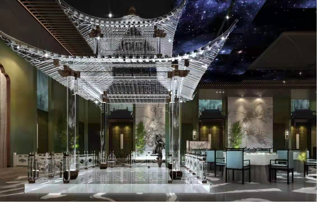2、北京亞克力亭子